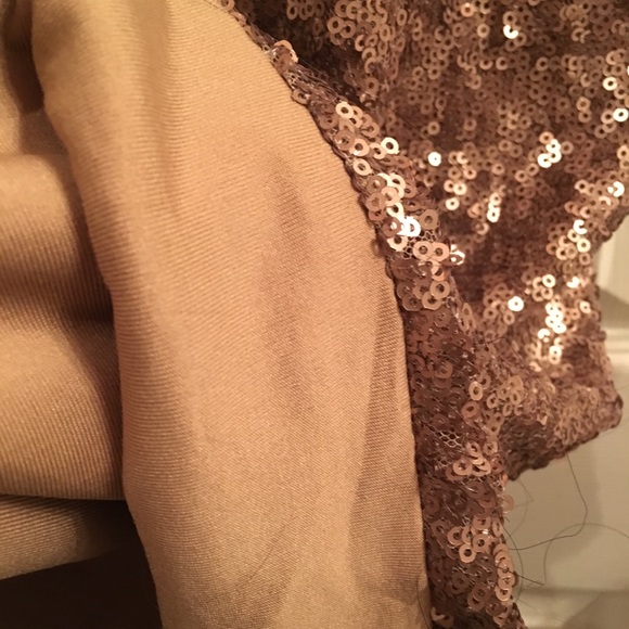 Brown sequin dress, size Med - Picture 3 of 5